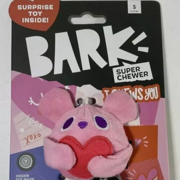 Bark Super Chewer Chews You Squeakrat Admirer Squeaker Dog Toy Small - Picture 1 of 4